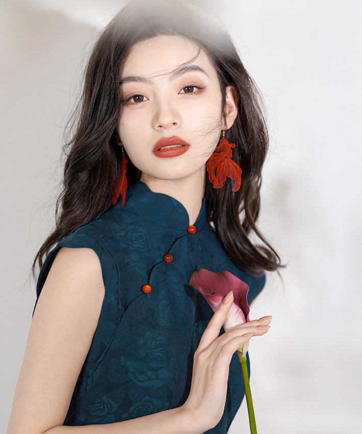 Marine Petal Cheongsam