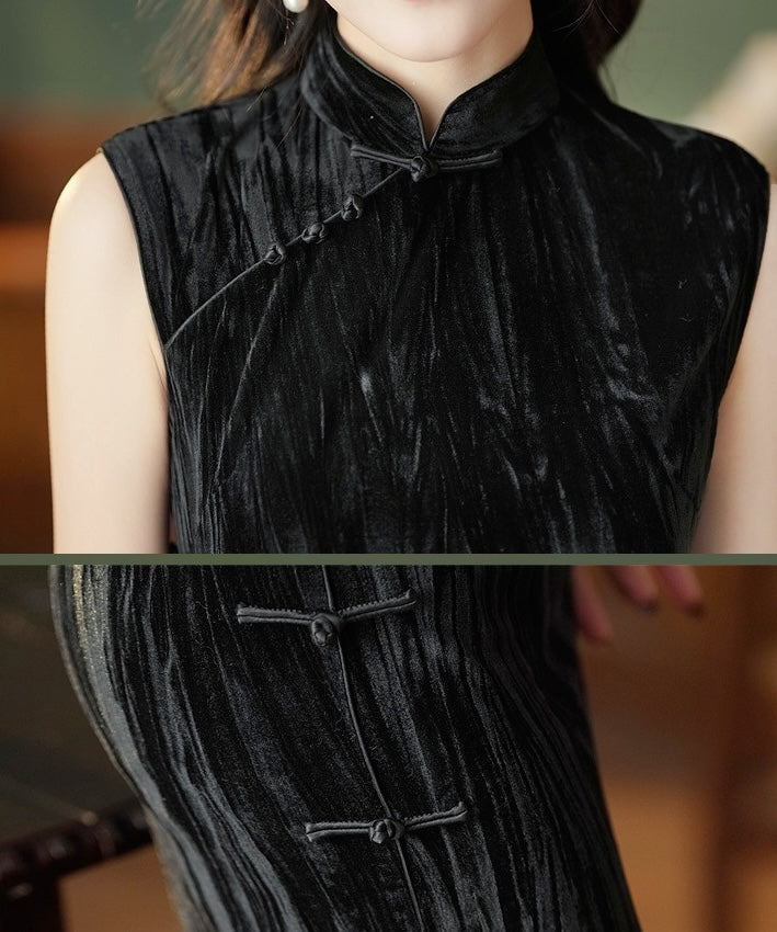 Rave Velvety Cheongsam