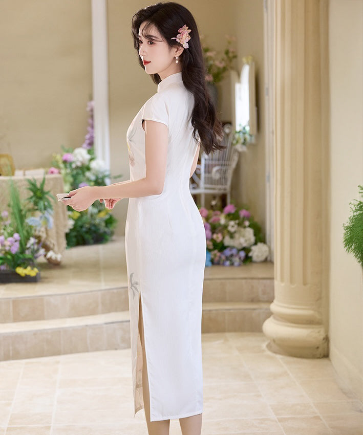 Ivory Blossom Cheongsam