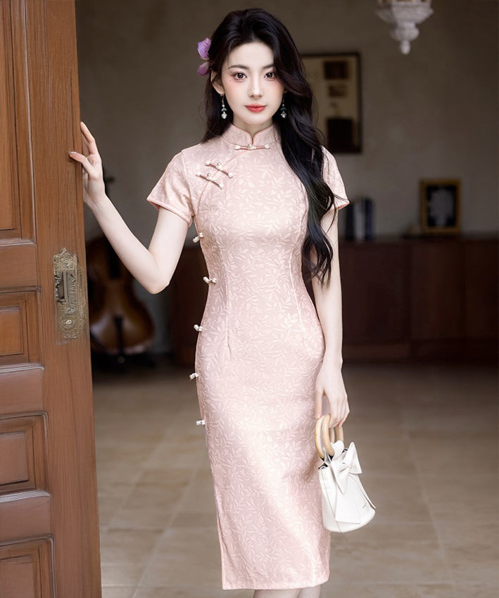 Baby Misty Pink Cheongsam