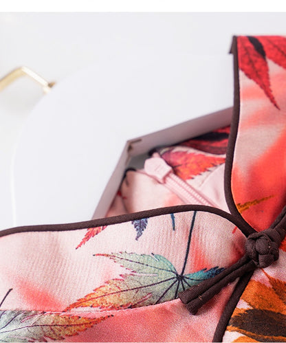 Maple Silk Cheongsam