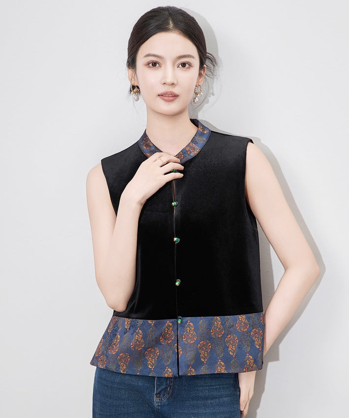 Jadie Reversable Oriental Vest Top