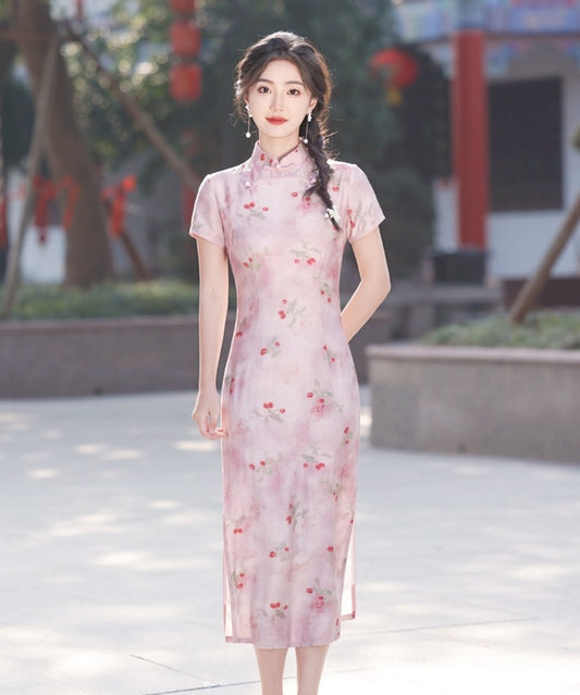 Cherie Cherry Cheongsam