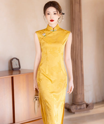 Royal Yellow Cheongsam