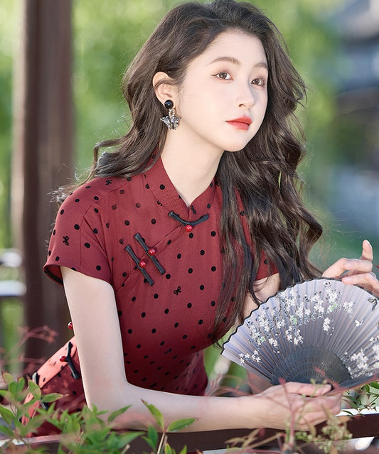 Beau Polka Cheongsam