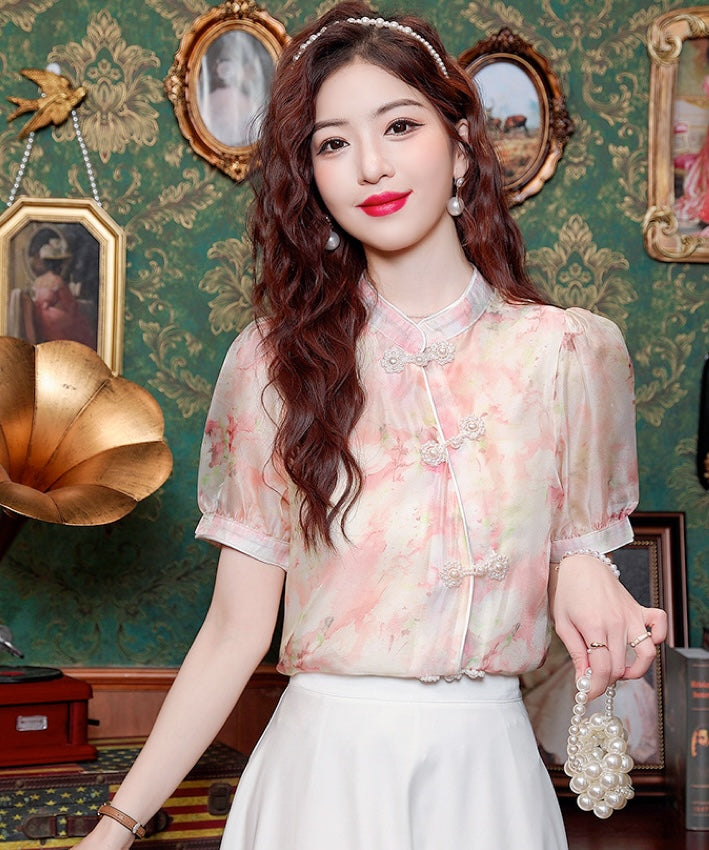 Candy-Pop Cheongsam Top