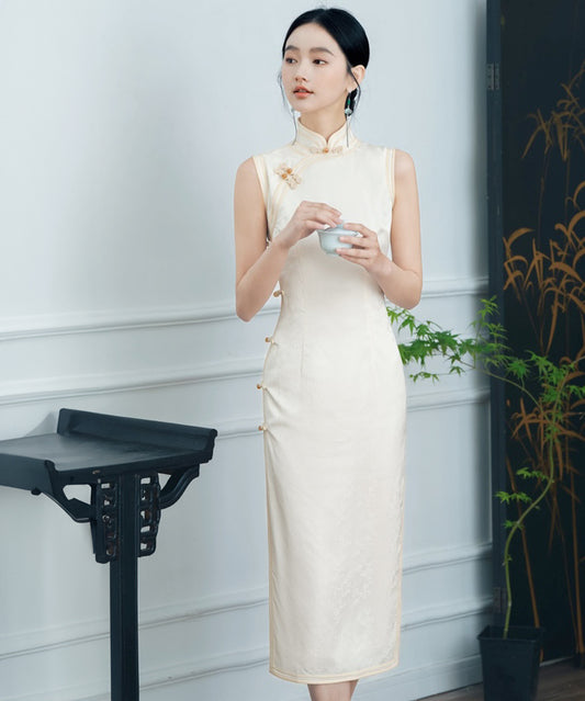 Camilla Maxi Sleeveless Cheongsam