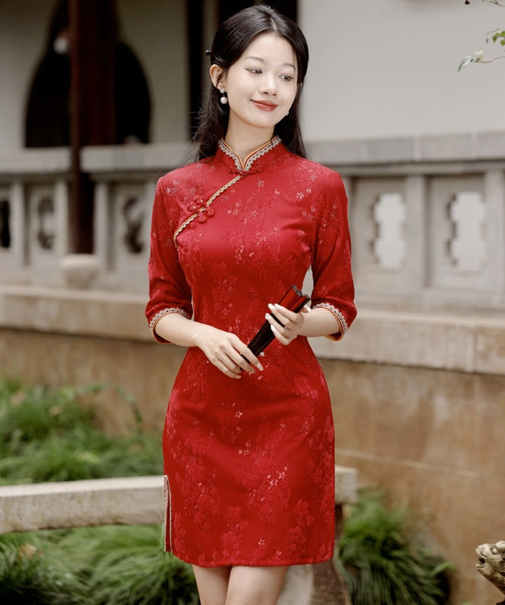 Little Red Cheongsam