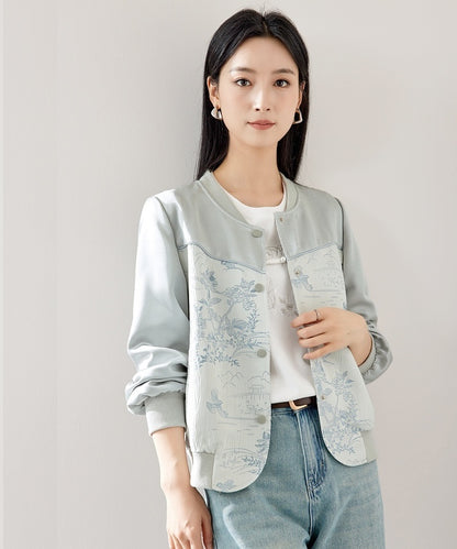 Shuya Oriental Print Jacket