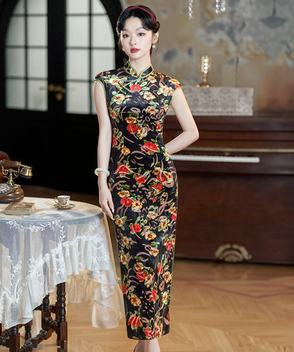 Feili Floral Cheongsam