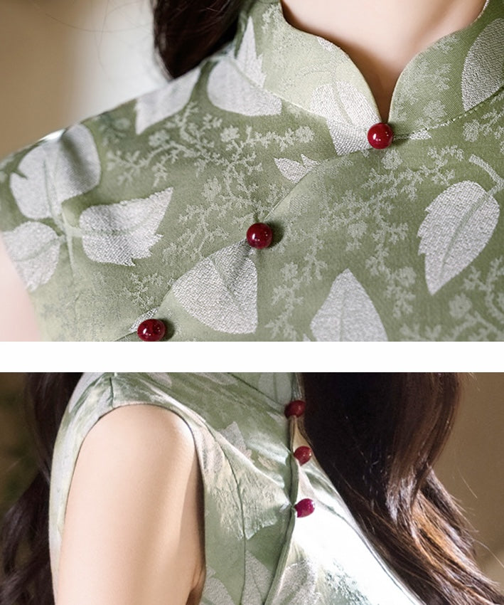 Grand Green Cheongsam
