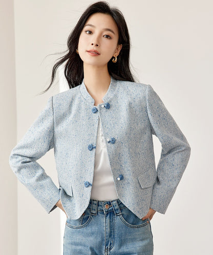 Esti Mandarin Collar Jacket