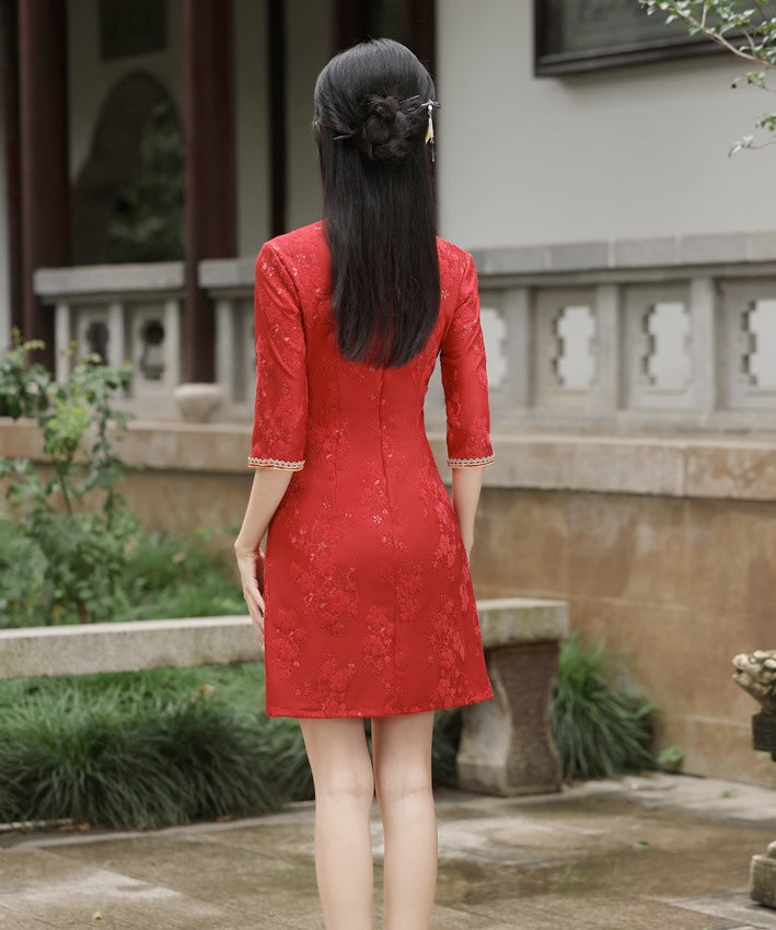 Little Red Cheongsam