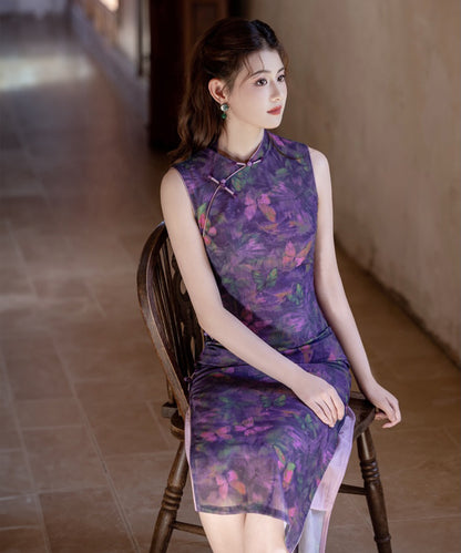 Lavender Dream Qipao Cheongsam