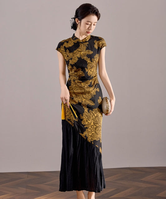Ruxi's Peplum Cheongsam Dress