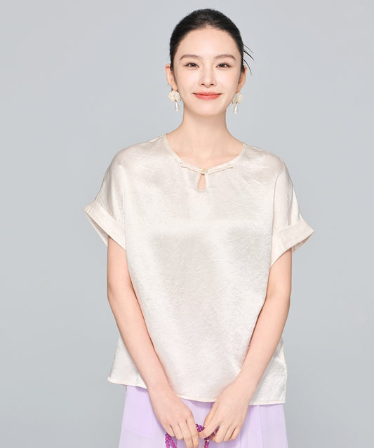 Velvet Dawn Cheongsam Top