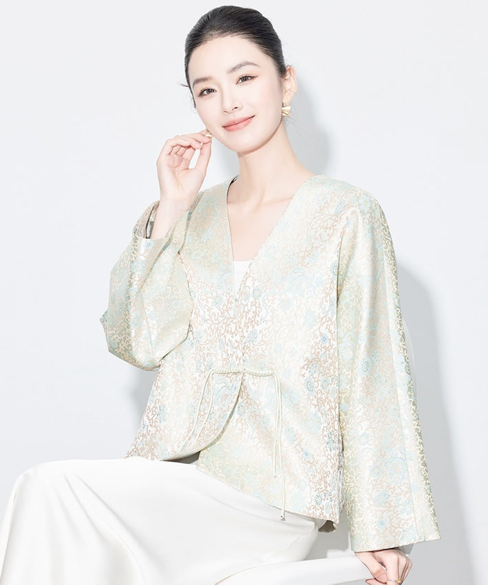 Aya Brocade Oriental Wrap