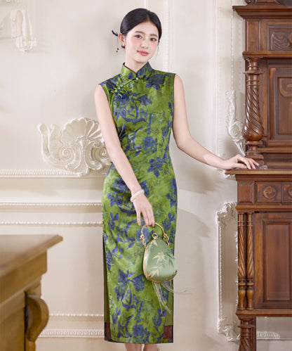 Ru'An Sleeveless Maxi Cheongsam