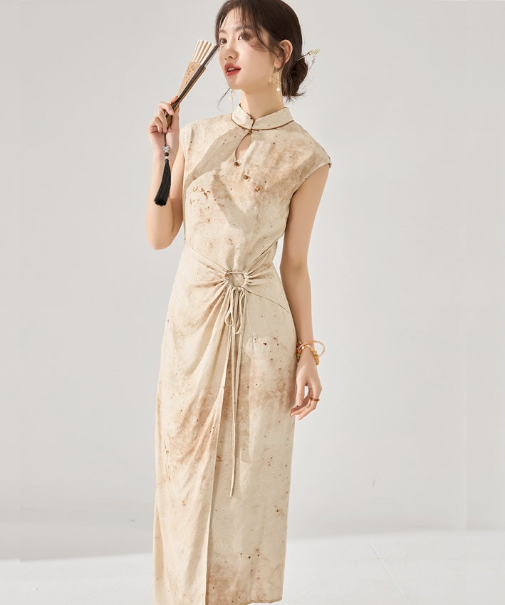 Yuna Draped Modern Cheongsam