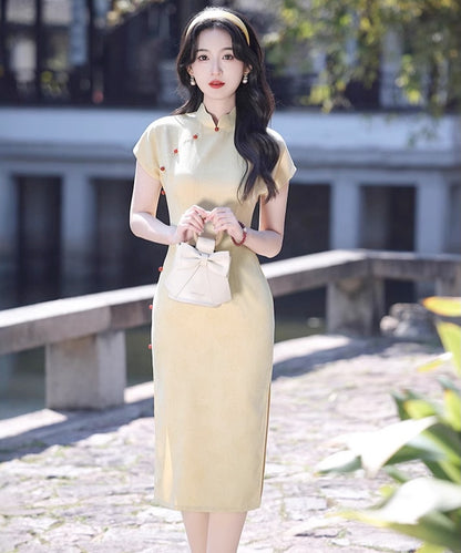 The Little Yellow Cheongsam