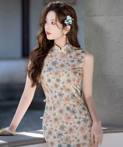 Yifei's Floral Cheongsam