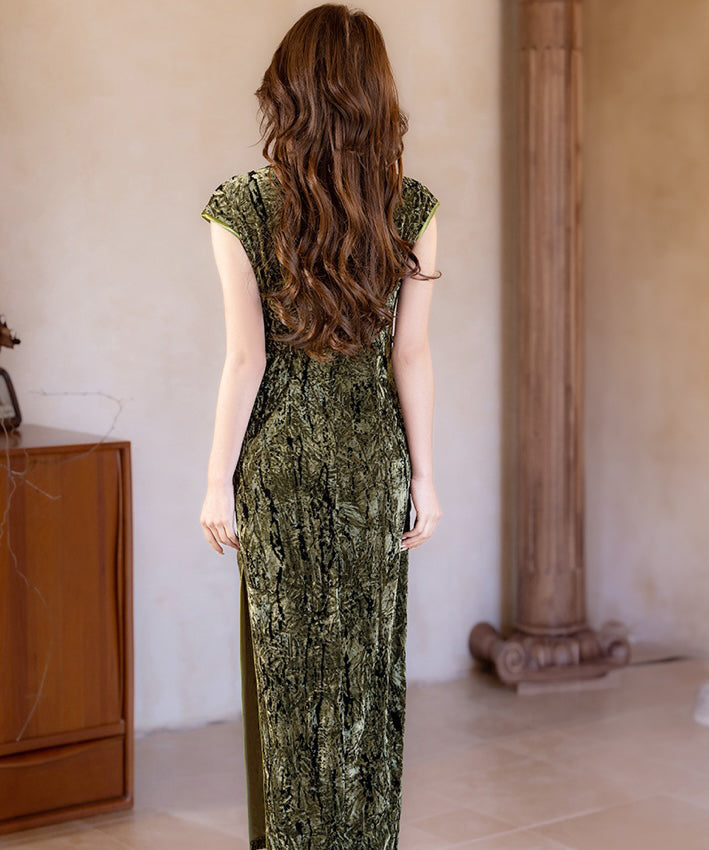 Jasmine Olive Cheongsam