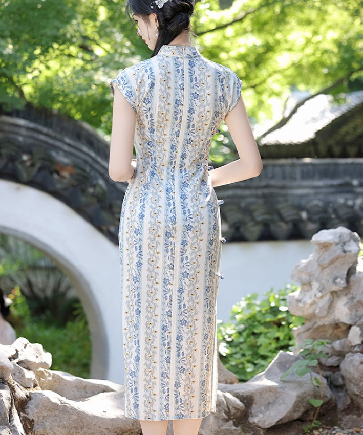 TianXin Floral Maxi Cheongsam