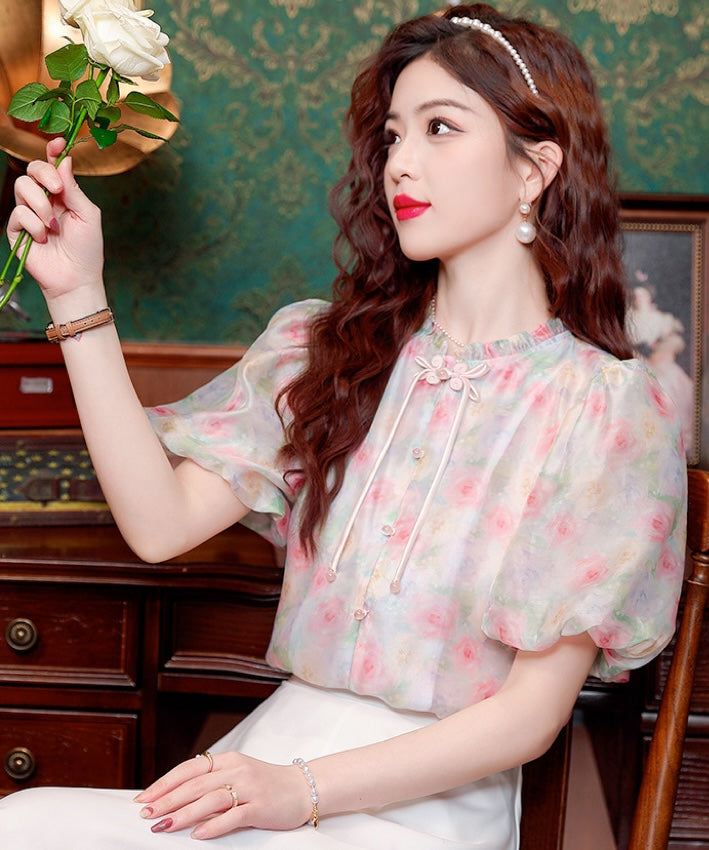 Pastel Pop Cheongsam Top (back by demand)