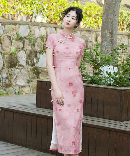 Ruby Sakura Maxi Cheongsam