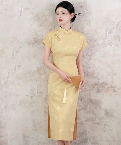 Daisy Yellow Cheongsam