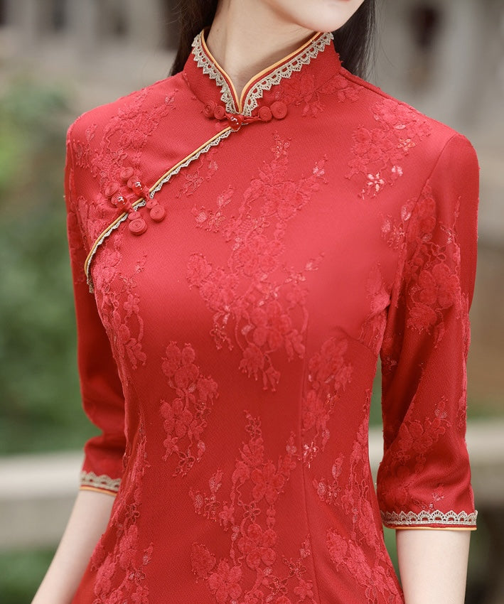 Little Red Cheongsam