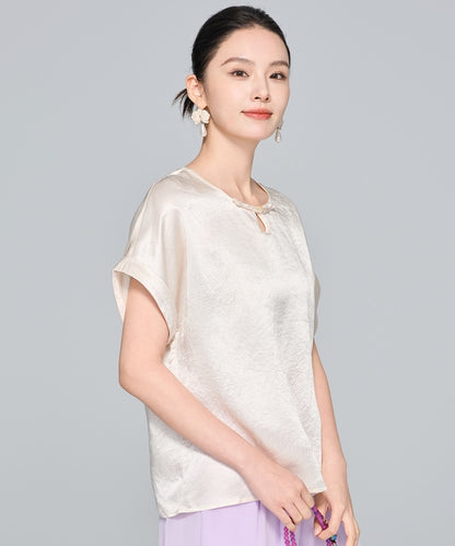 Velvet Dawn Cheongsam Top