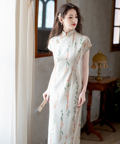 Teng Ruo's Garden Mist Cheongsam