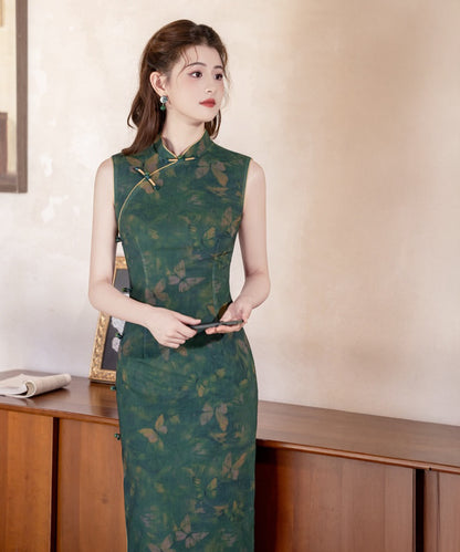 Green Butterfly Cheongsam