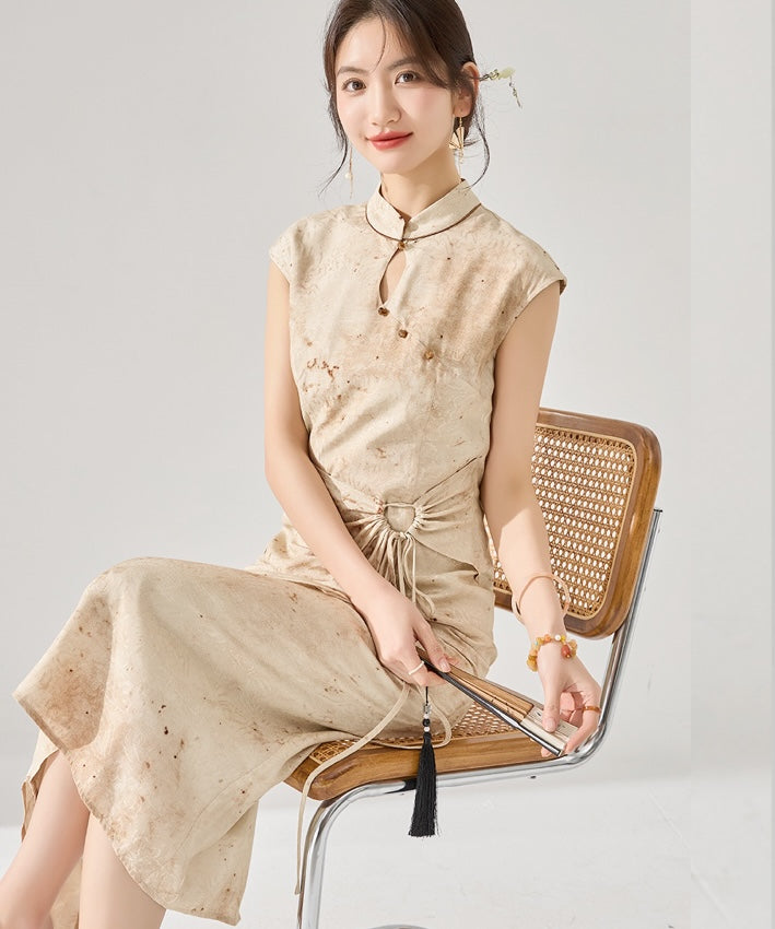 Yuna Draped Modern Cheongsam
