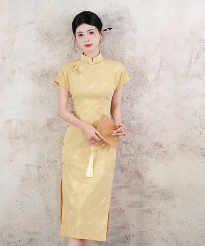 Daisy Yellow Cheongsam