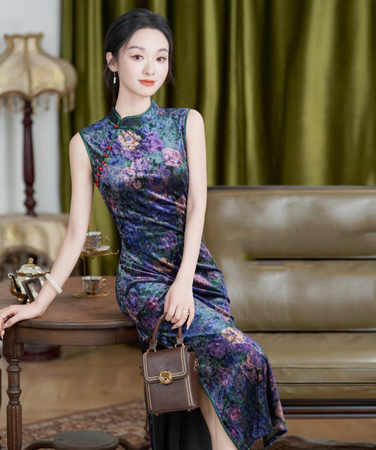 Coco Velvety Cheongsam