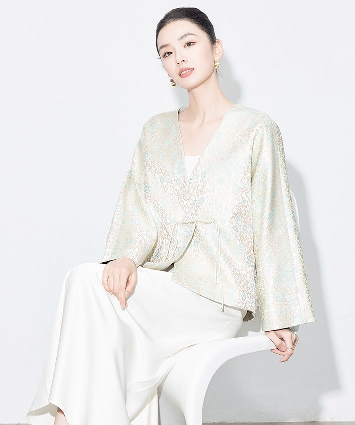 Aya Brocade Oriental Wrap