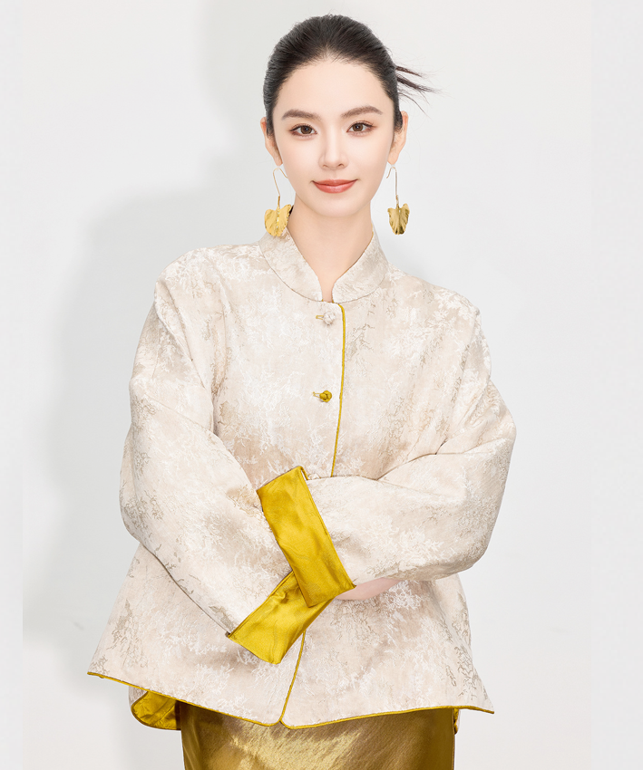 Aver Mandarin Collar Jacket