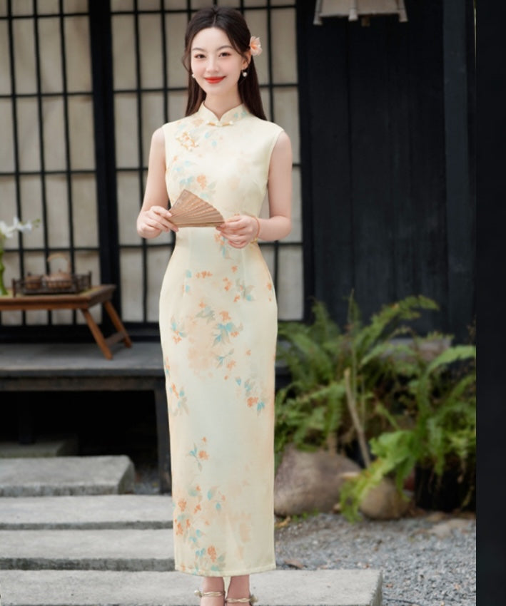 Primrose Vanilla Cheongsam