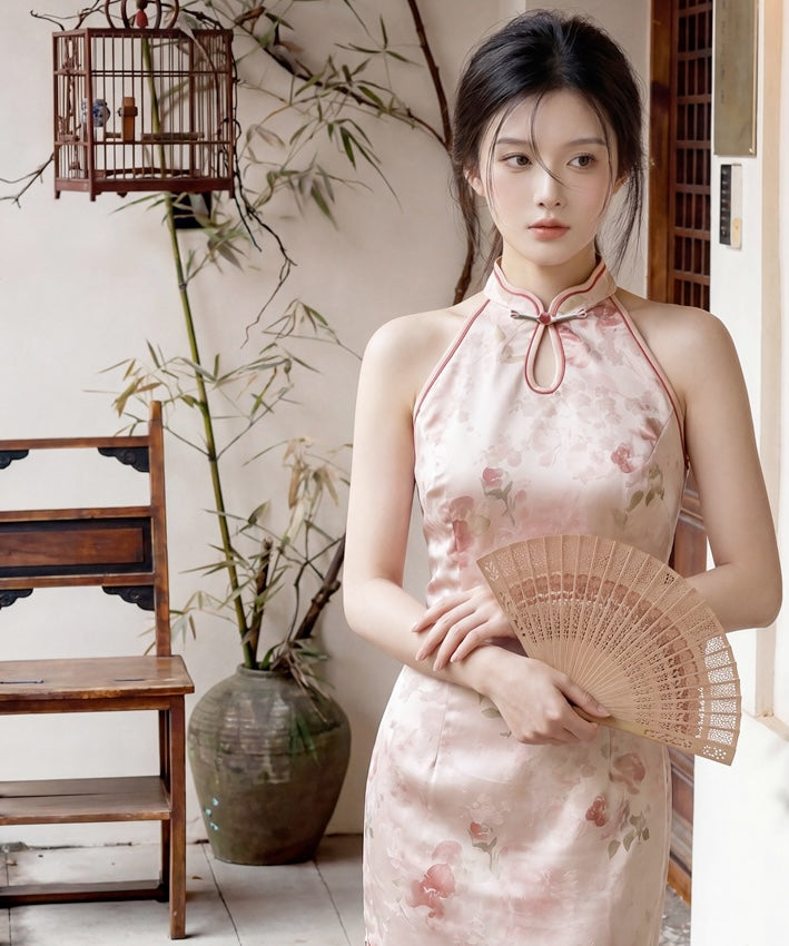 Roselune Halter Cheongsam