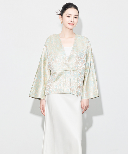 Aya Brocade Oriental Wrap