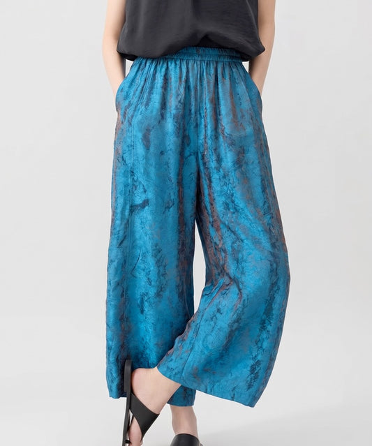 Jade Whisper Wide-Leg Pants