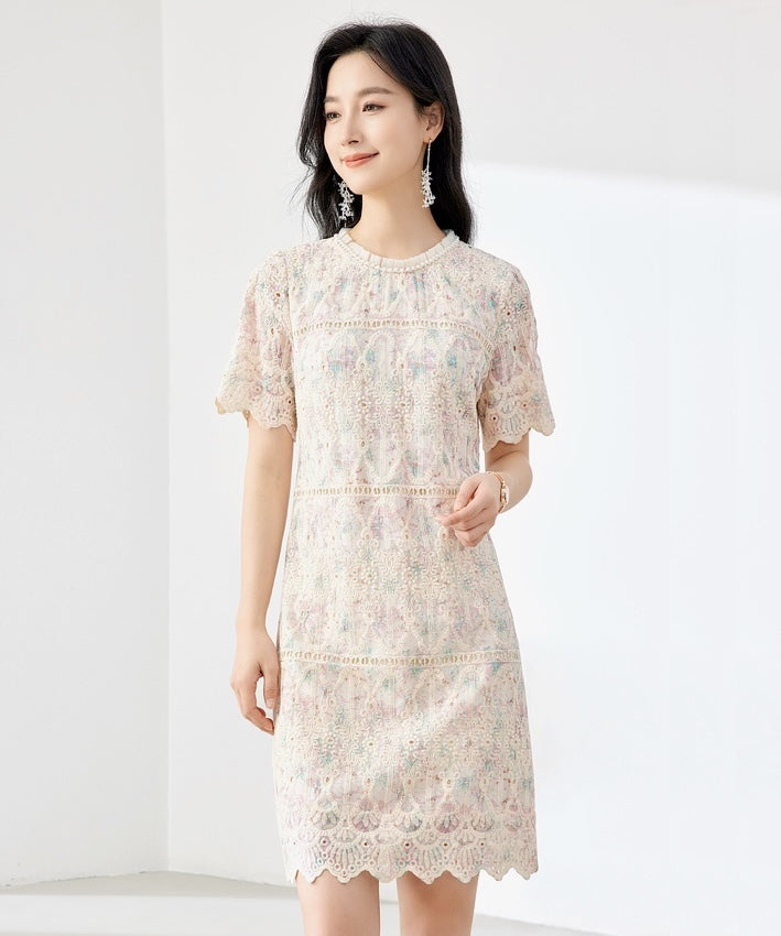 Celeste Floral Lace Dress