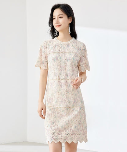 Celeste Floral Lace Dress