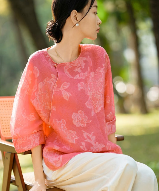Coraline Blossom Silk Top