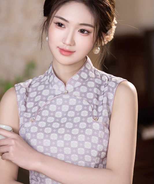Lilac Poise Cheongsam