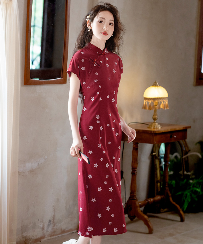 Ruby Fortune Cheongsam