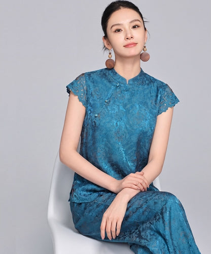 Verona Grace Cheongsam Top & Pants Set