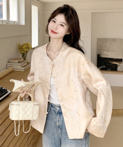 Champagne Blossom Cheongsam Jacket